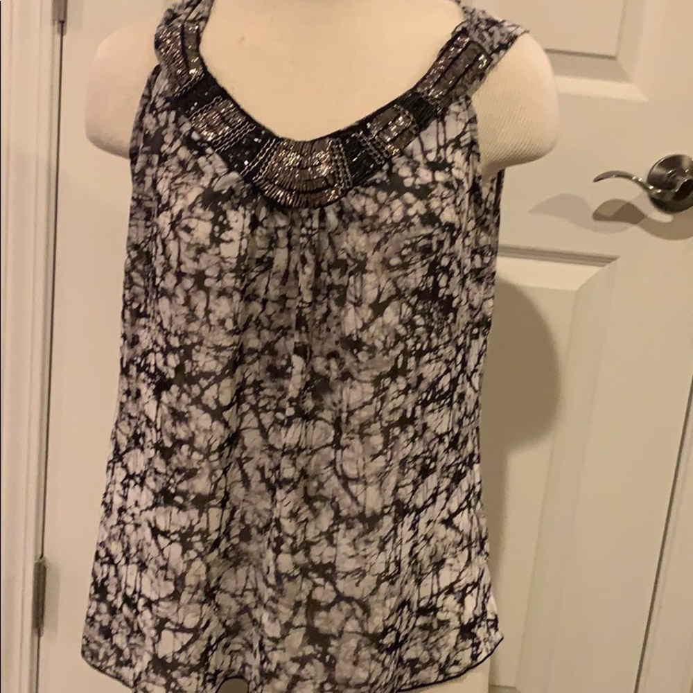 Black and White Tank Top